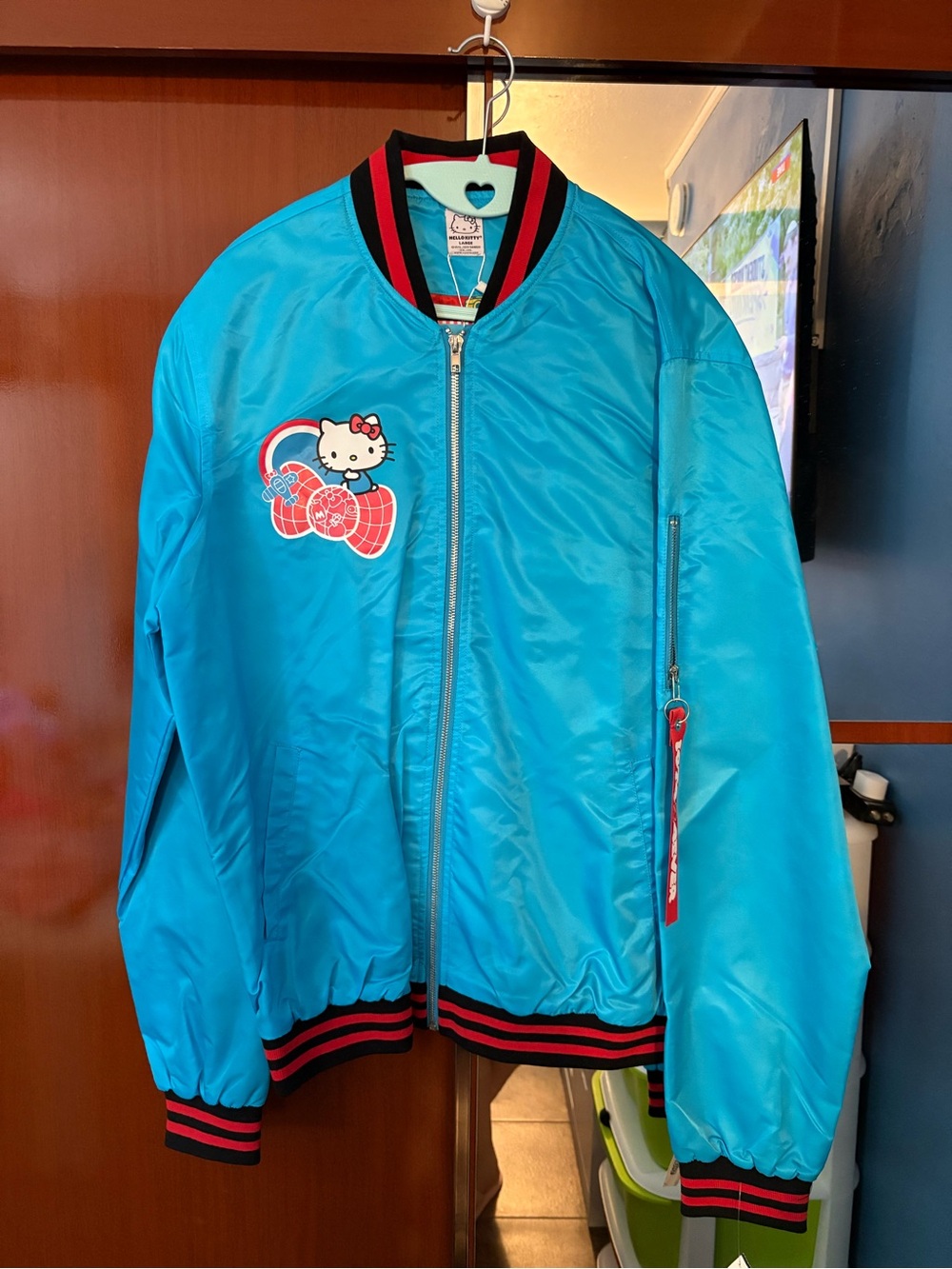2019 Hello Kitty 45th Ann - Friends Around The World Tour - Bomber Jacket